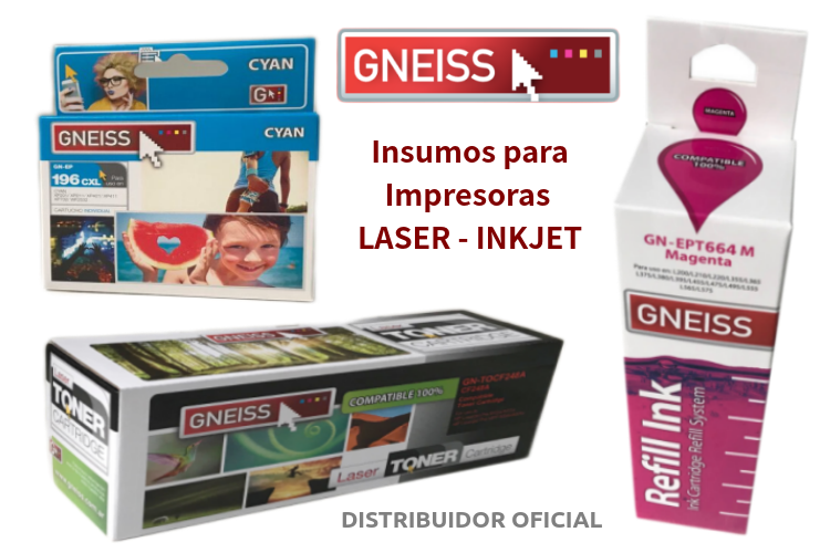 Toners, tintas y cartuchos, nuevos y alternativos, recargas